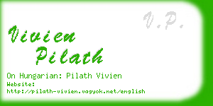 vivien pilath business card